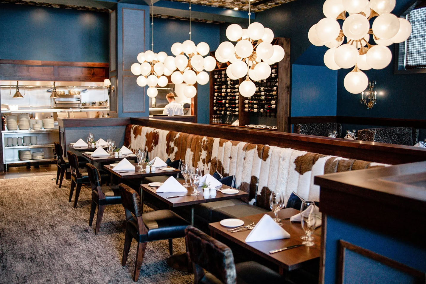 The inside of Parry Restaurant