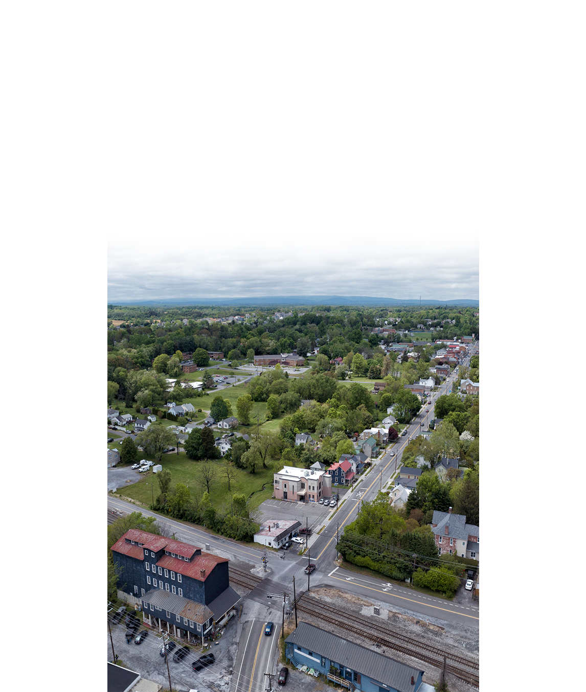 Berryville Aerial view